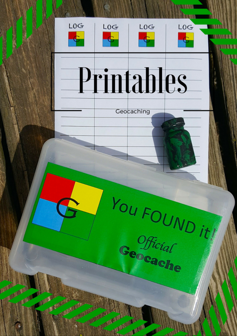 Free Geocache Printable Logs &amp;amp; Signs For Geocache Containers inside Geocache Label Free Printable