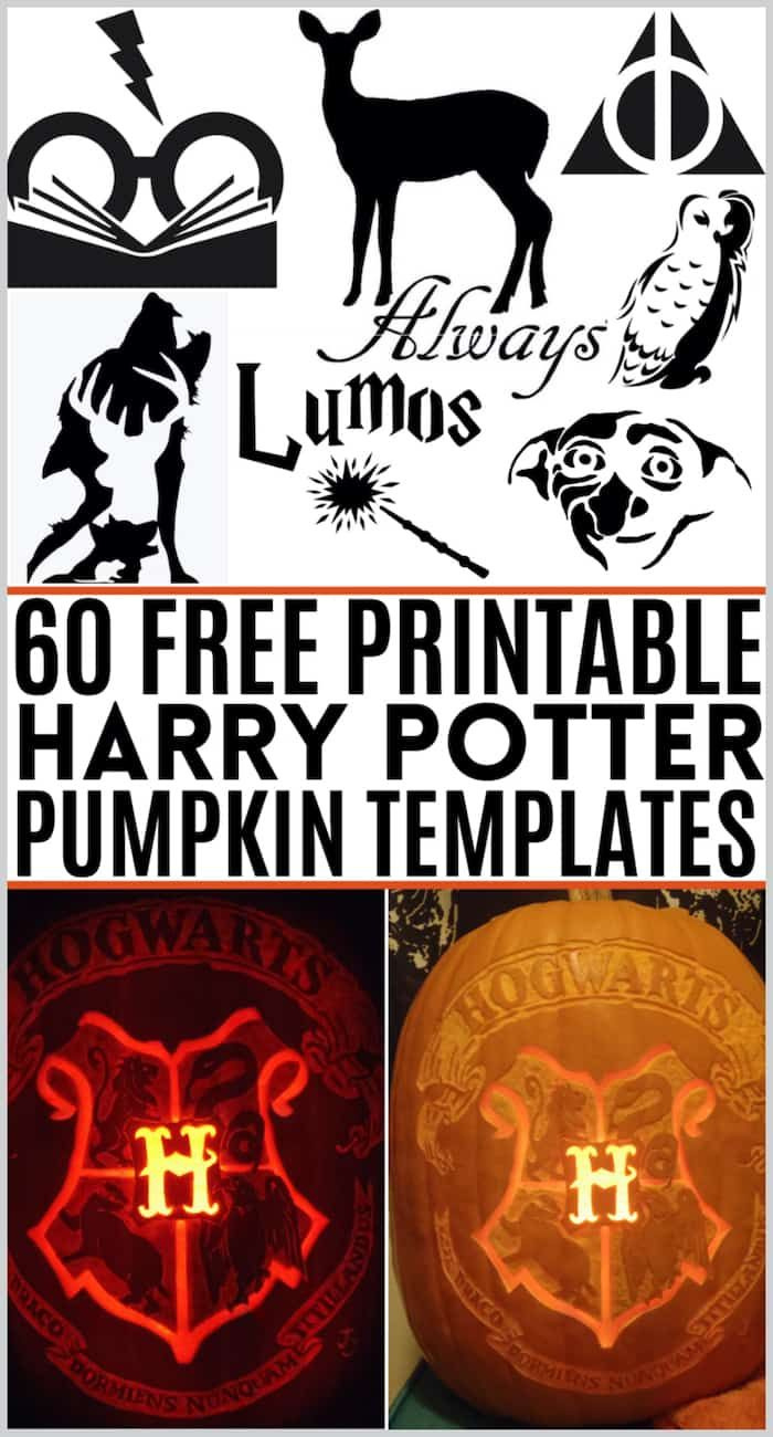 Free Harry Potter Pumpkin Templates! Download 60 Printable Harry regarding Free Printable Harry Potter Pumpkin Carving Patterns