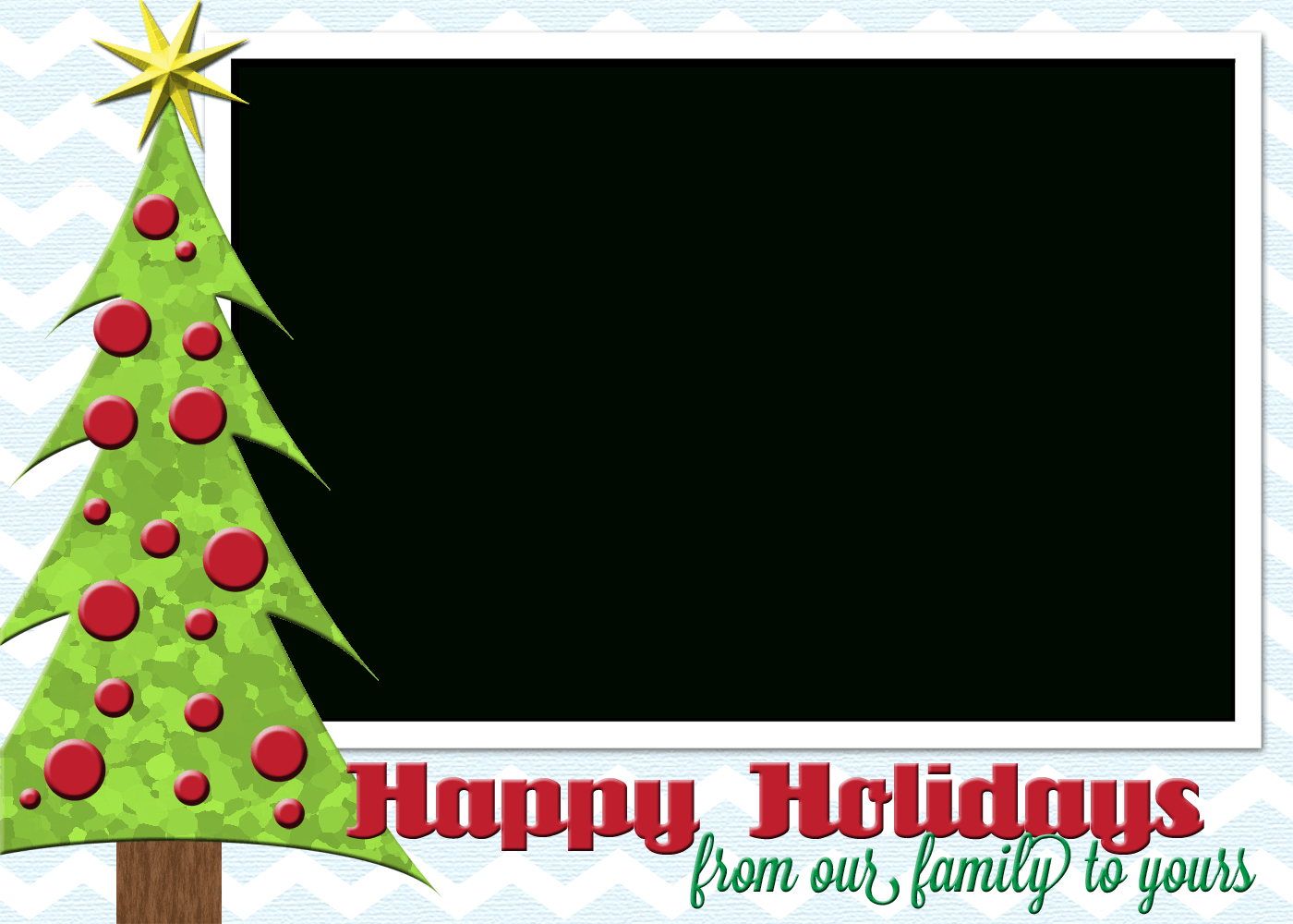 Free Holiday Card Printable! | More Than Thursdays for Make A Holiday Card For Free Printable