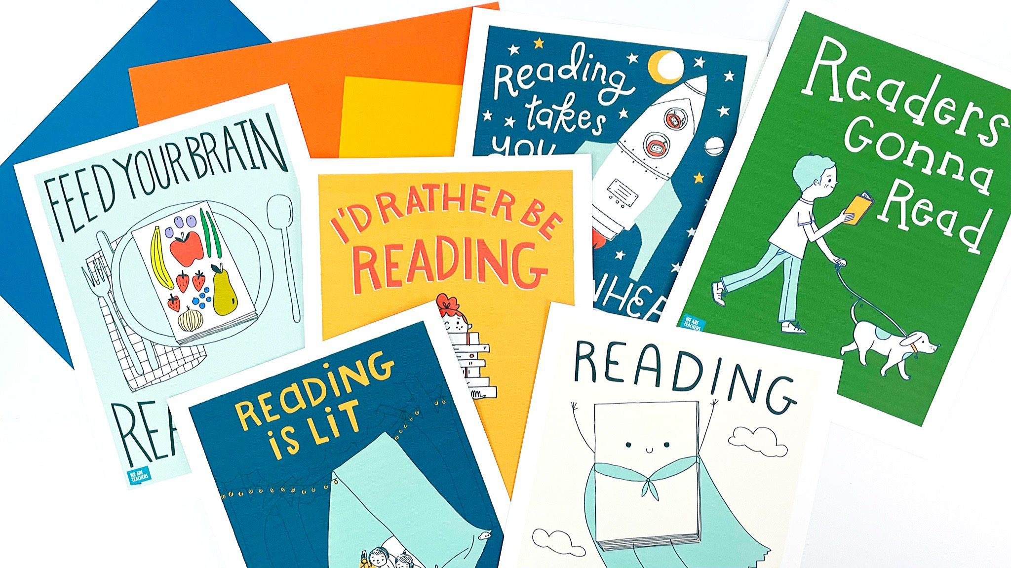 Free Inspirational Reading Posters For The Classroom - Weareteachers with regard to Literacy Posters Free Printable