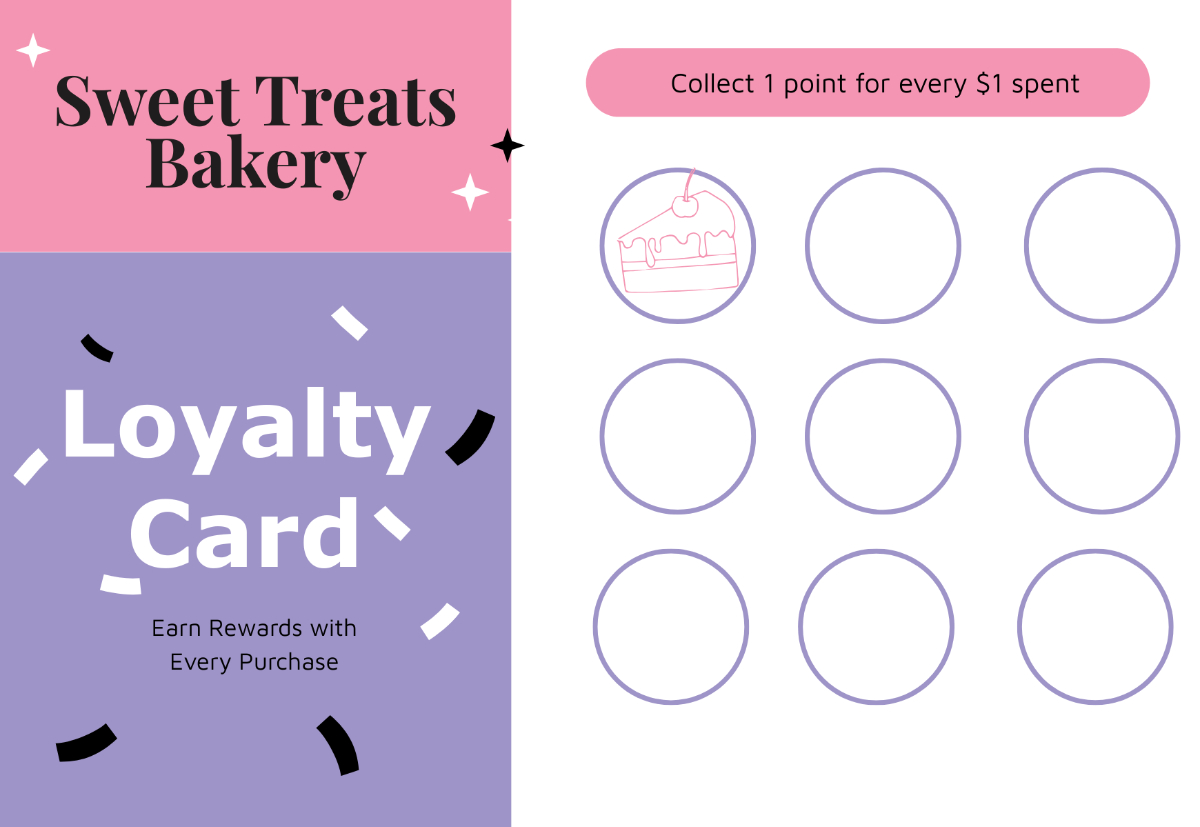 Free Loyalty Card Templates, Editable And Printable for Free Printable Loyalty Card Template