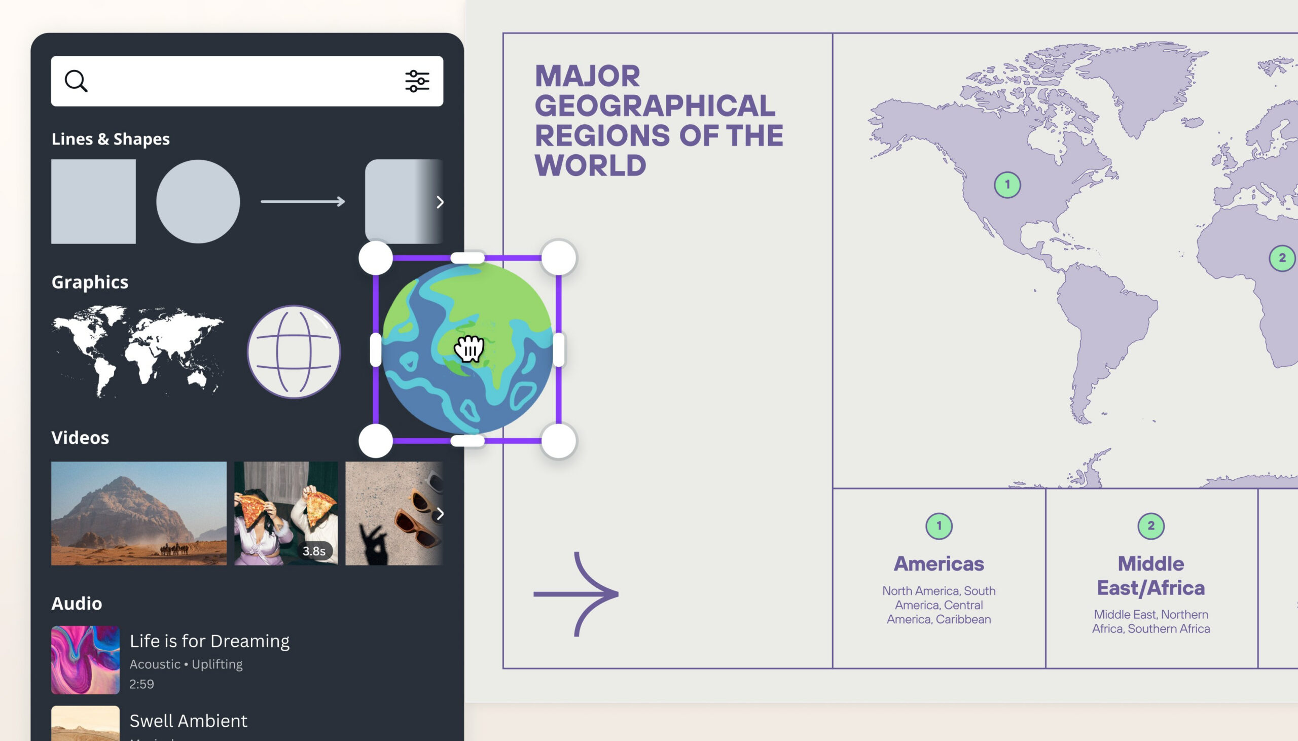 Free Map Maker & Generator - Online Map Creator | Canva with Free Printable Custom Maps