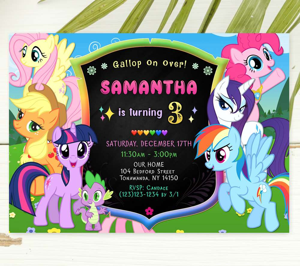 Free Mlp Rainbow Dash Birthday Party Printables - Worksheets Library regarding Free My Little Pony Party Printables