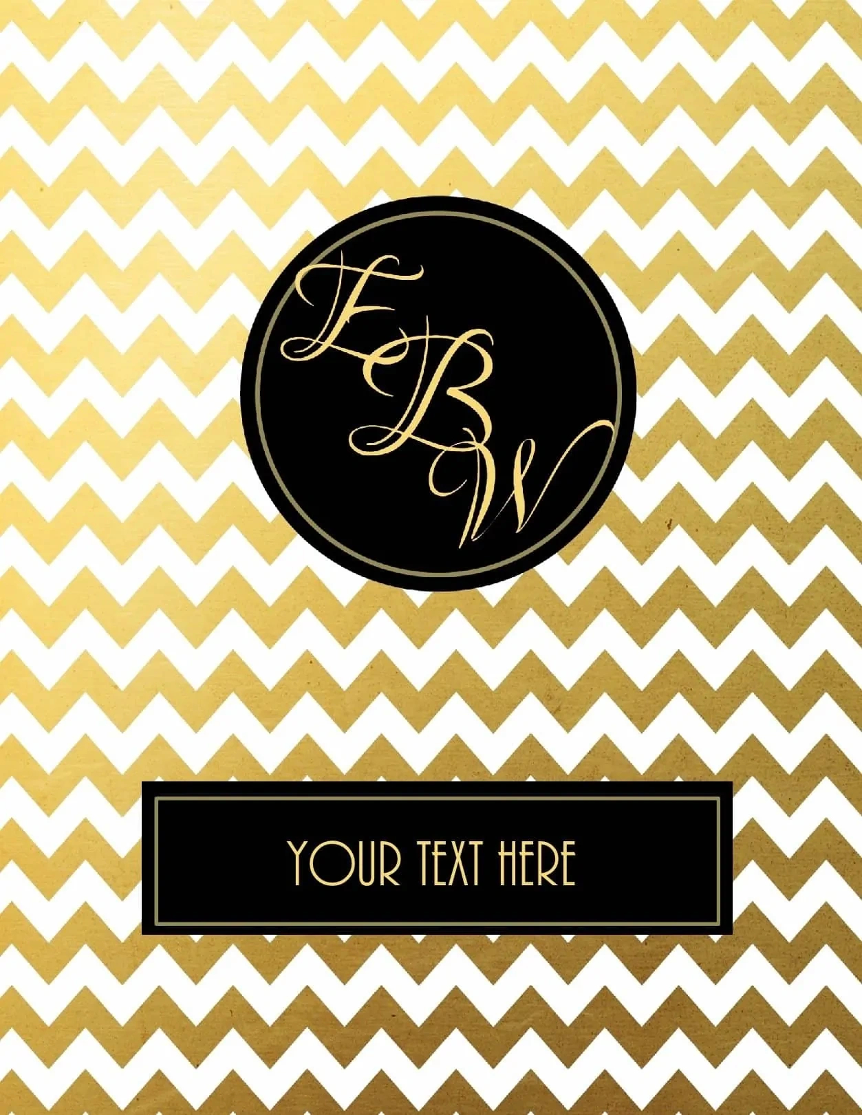 Free Monogram Binder Cover for Free Printable Monogram Binder Covers