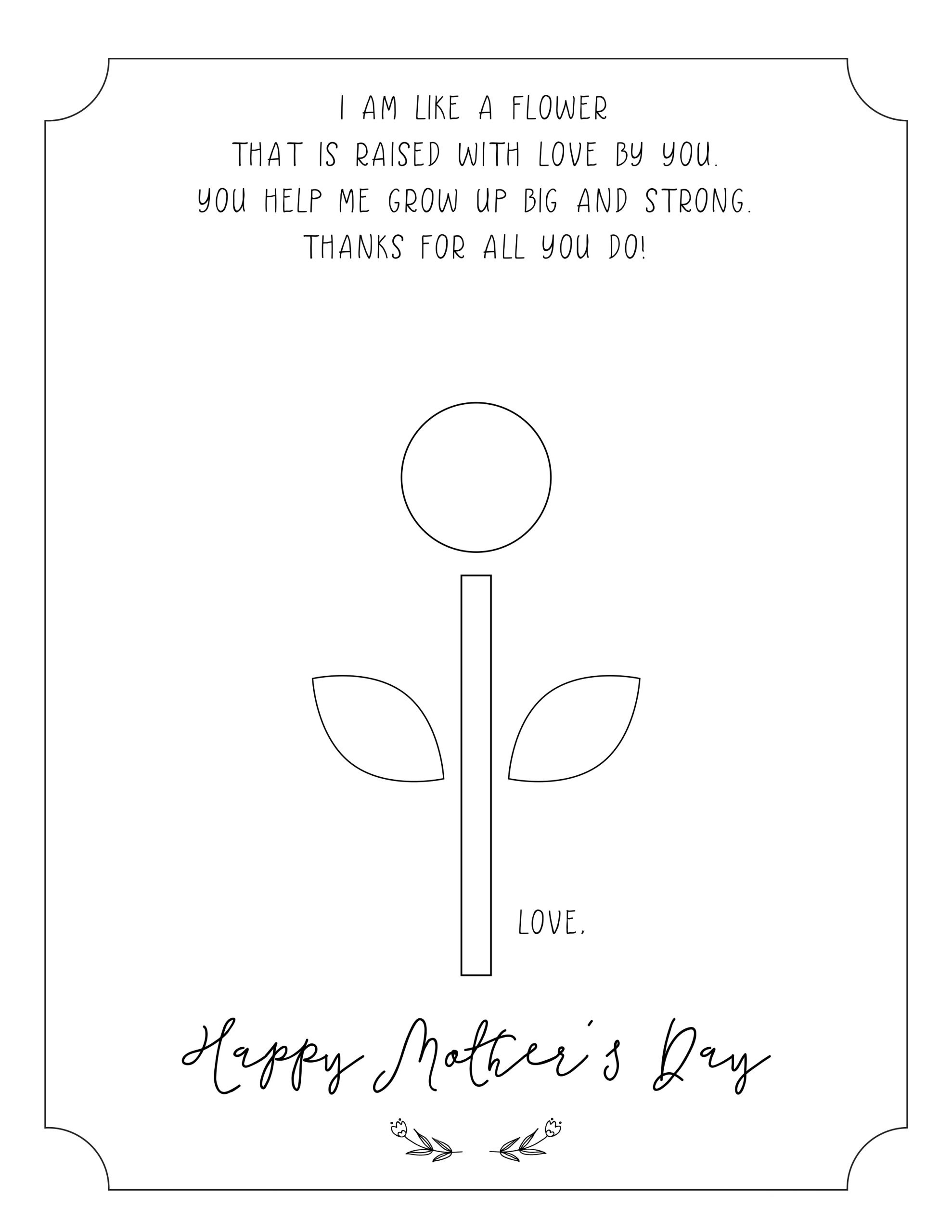 Free Mothers Day Printables – A Collection From Bitsycreations throughout Free Mother&amp;#039;S Day Printables