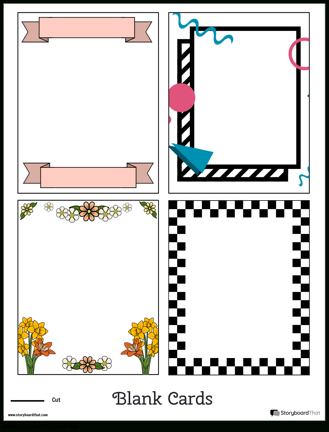 Free Online Card Maker: Customize Card Templates - Worksheets Library with Free Printable Card Templates