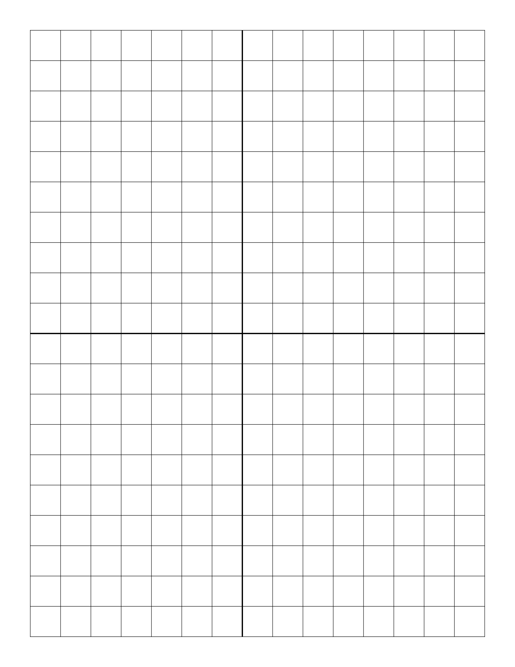 Free Online Graph Paper / Plain intended for Free Printable Graph Paper Black Lines