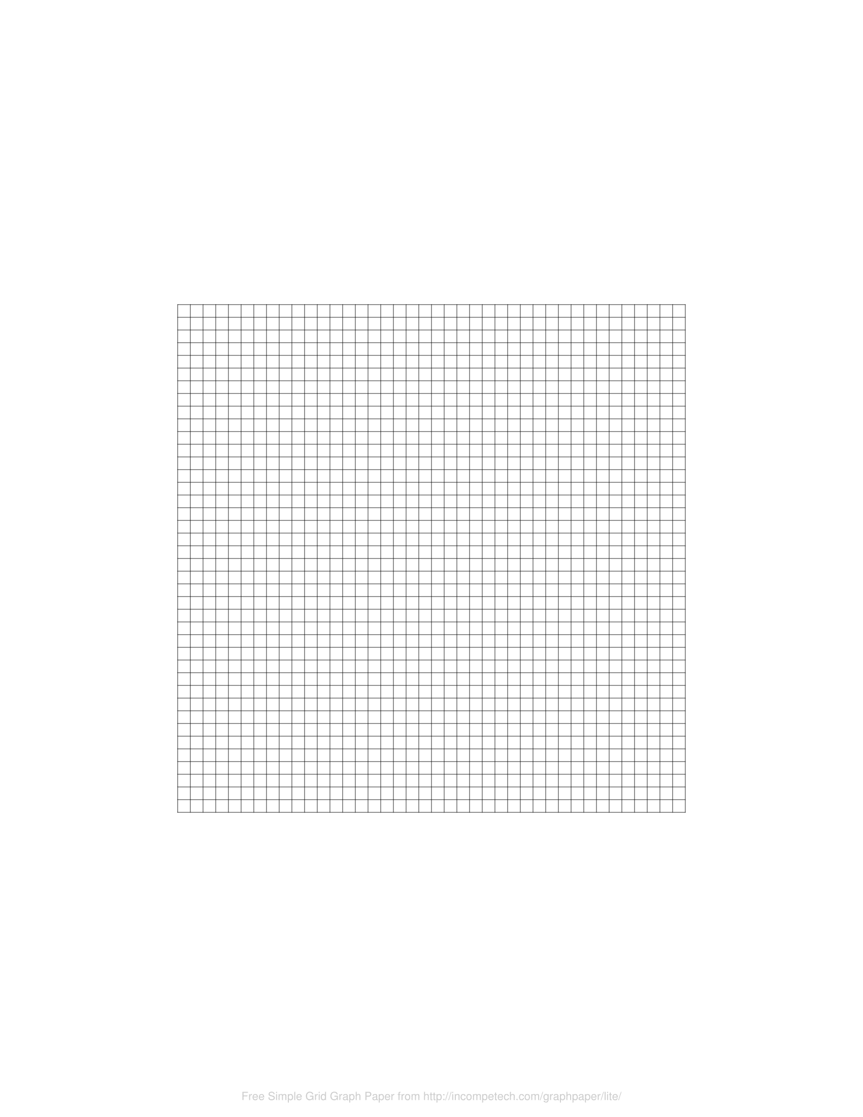 Free Online Graph Paper / Simple Grid in Free Printable Graph Paper Black Lines