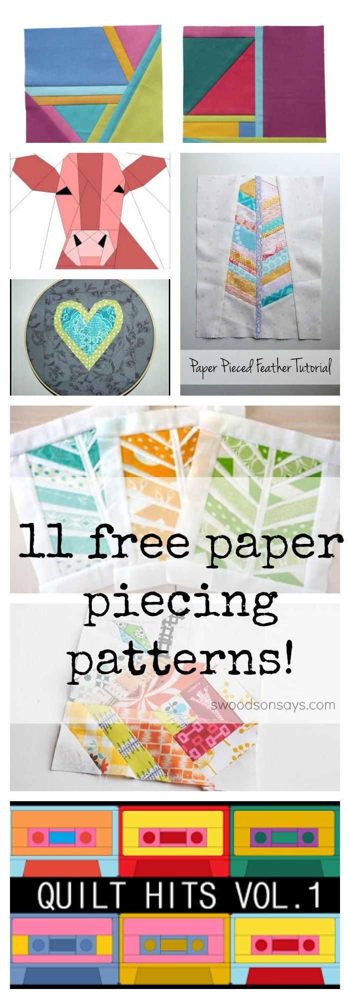 Free Paper Piecing Patterns To Download And Sew within Free Printable Paper Piecing Patterns For Quilting