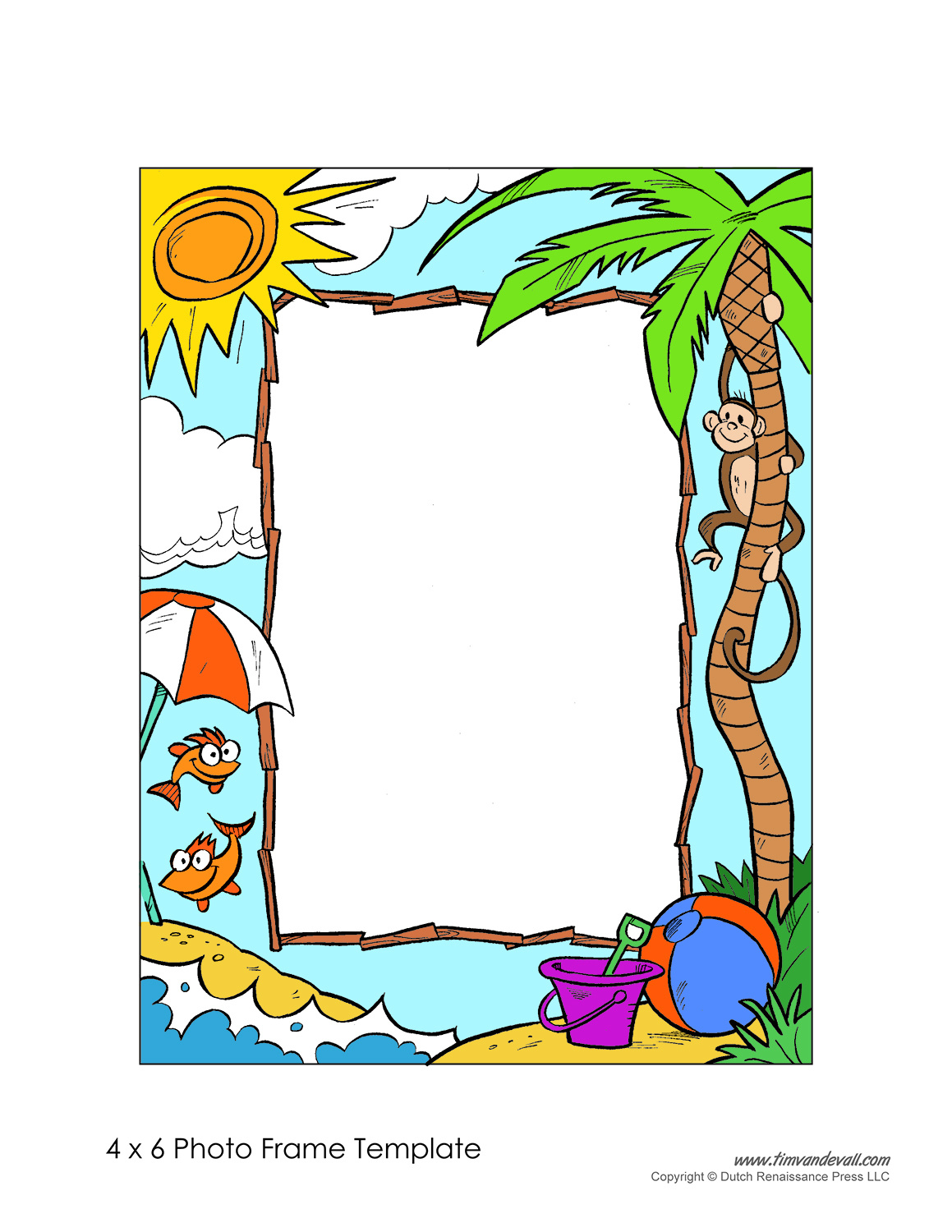 Free Photo Frame Templates - Make Your Own Photo Frame pertaining to Free Printable Photo Frames