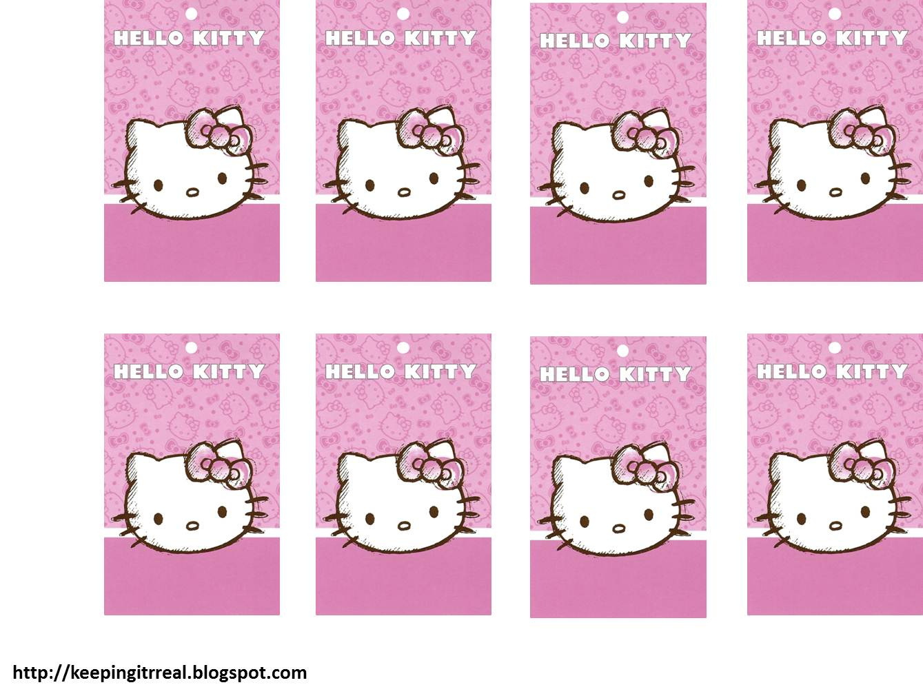 Free Pink Hello Kitty Party Printable - Magical Printable with Hello Kitty Labels Printable Free