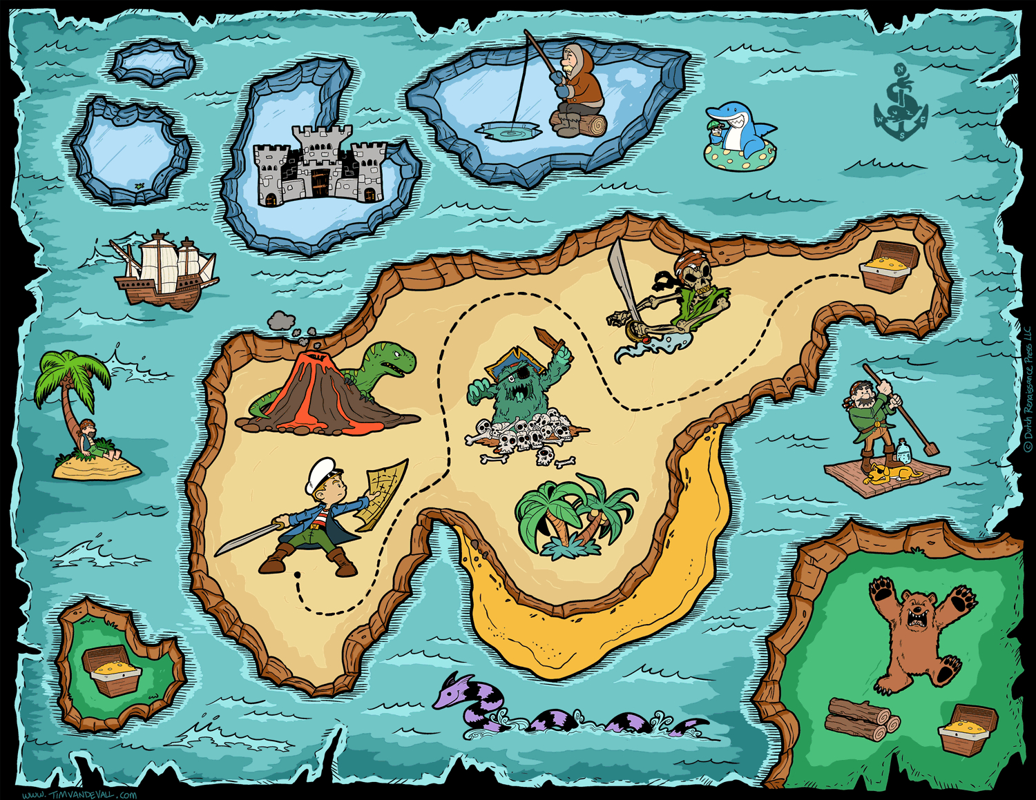 Free Pirate Treasure Maps For A Pirate Birthday Party Treasure pertaining to Free Printable Pirate Maps