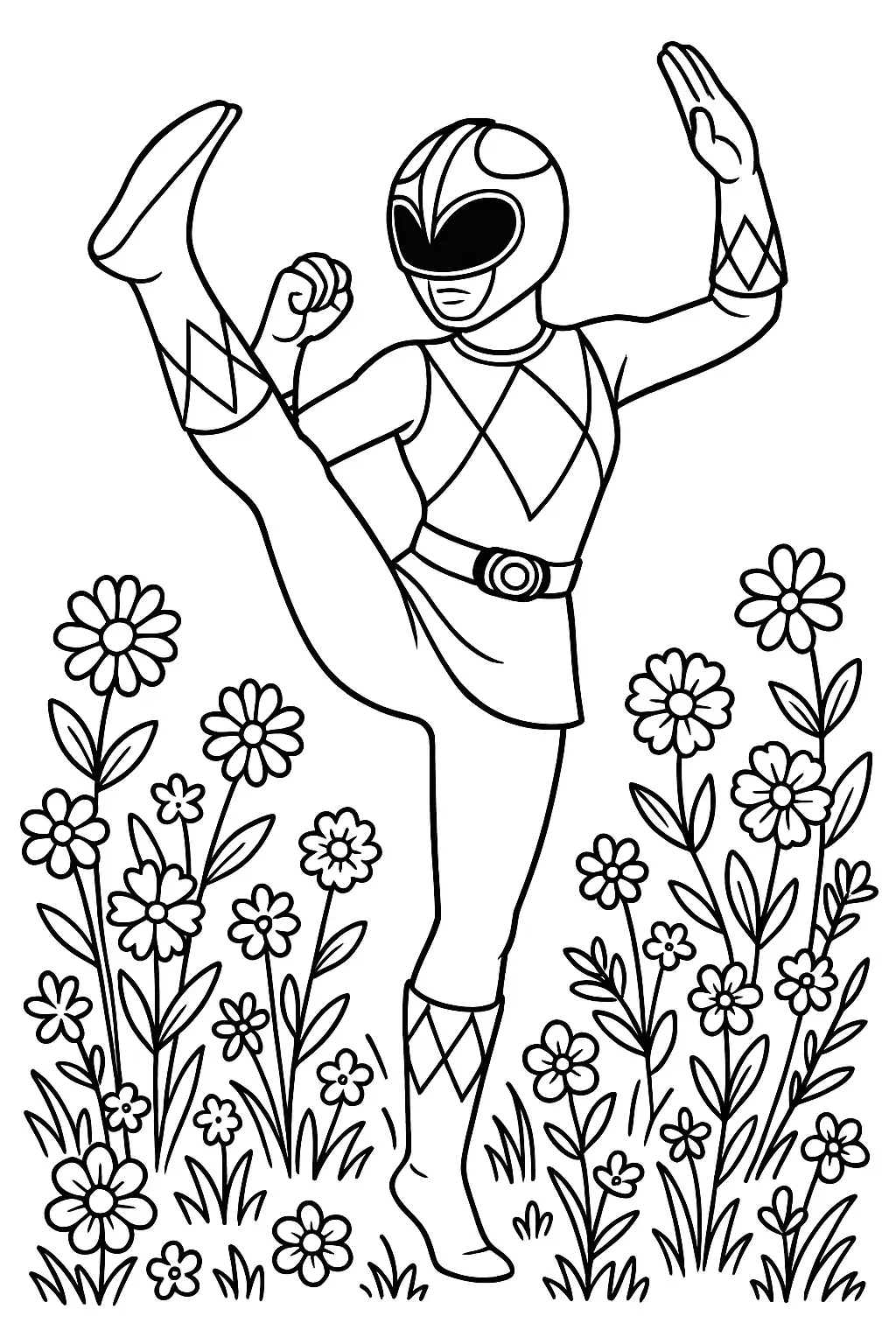 Free Power Rangers Coloring Pages Printable Free Generator – 12 with Free Power Ranger Printables