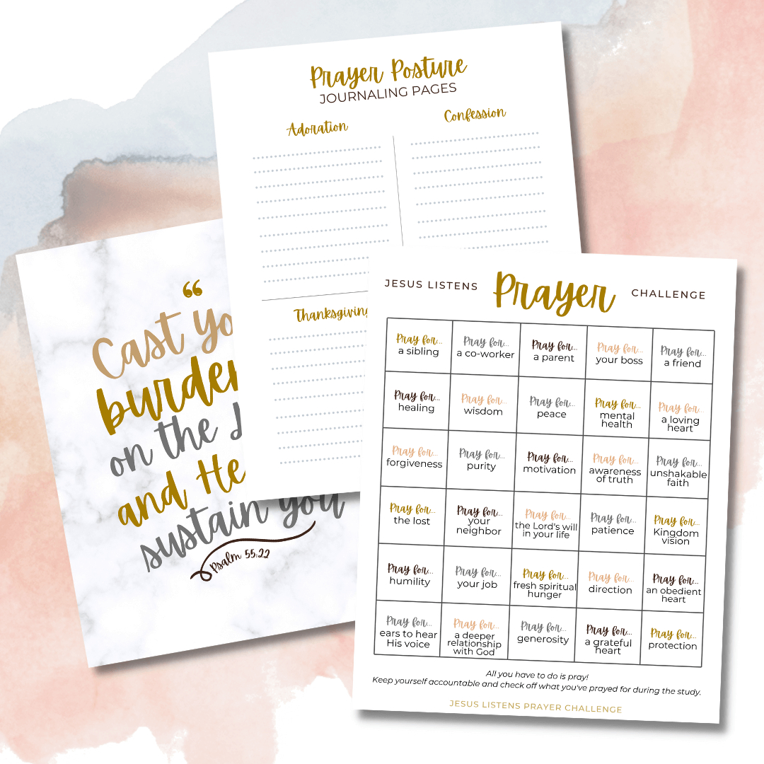 Free Prayer Journal Pages within Free Printable Prayer Journal