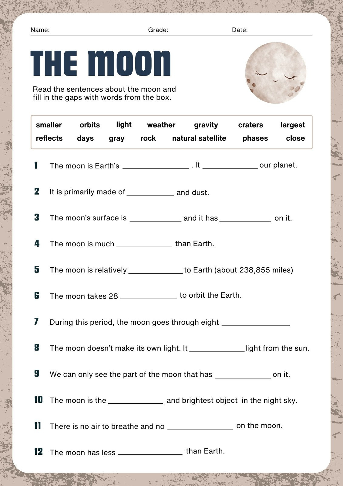 Free Printable 3Rd Grade Reading Worksheet Templates | Canva regarding Free Printable 3Rd Grade Reading Worksheets
