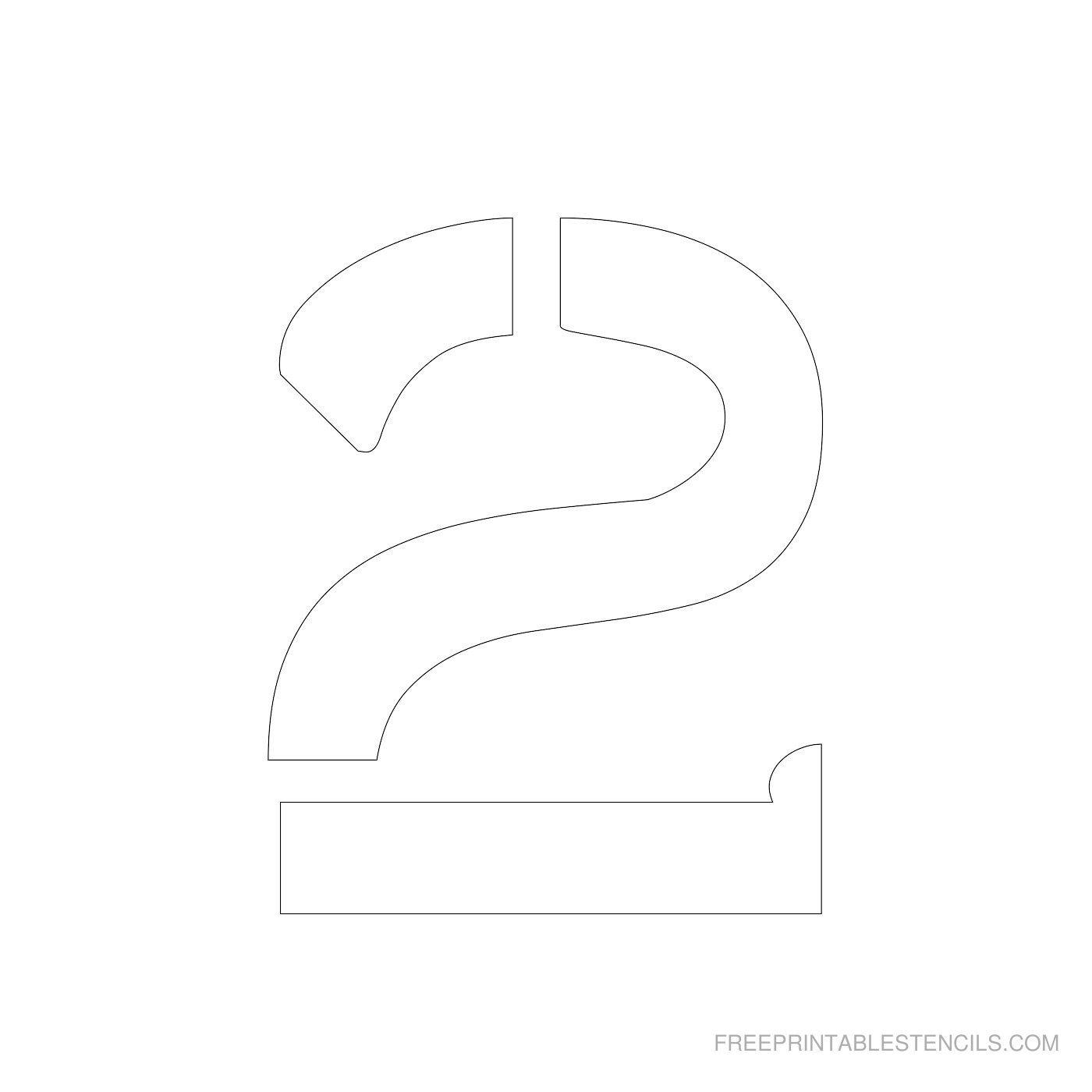 Free Printable 4 Inch Number Stencils 1-10 - Worksheets Library pertaining to Free Printable 4 Inch Number Stencils