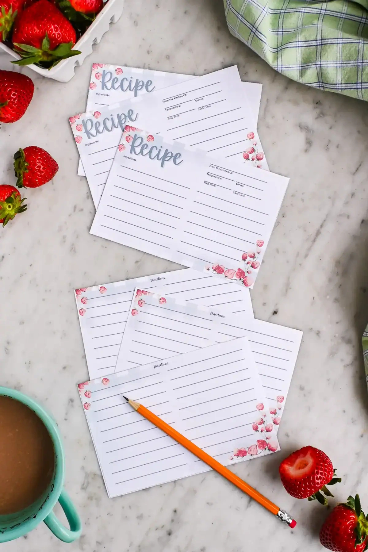 Free Printable 4X6 Recipe Cards For Family Recipes - Idie'S Farm within Free Printable Photo Cards 4X6