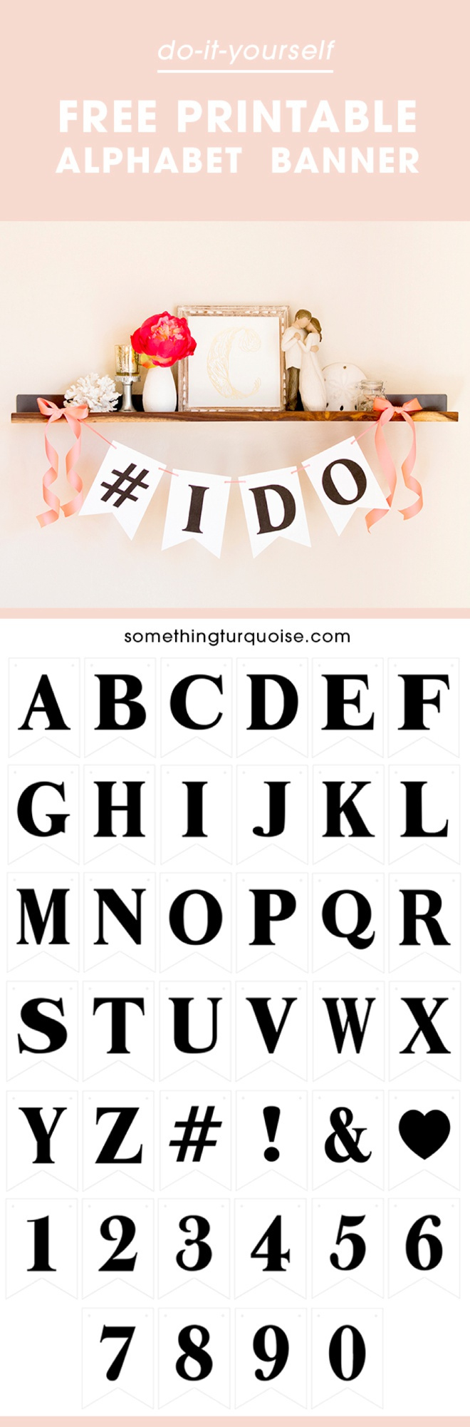 Free Printable Alphabet And Number Banner! Adorable! throughout Free Printable Abc Banner