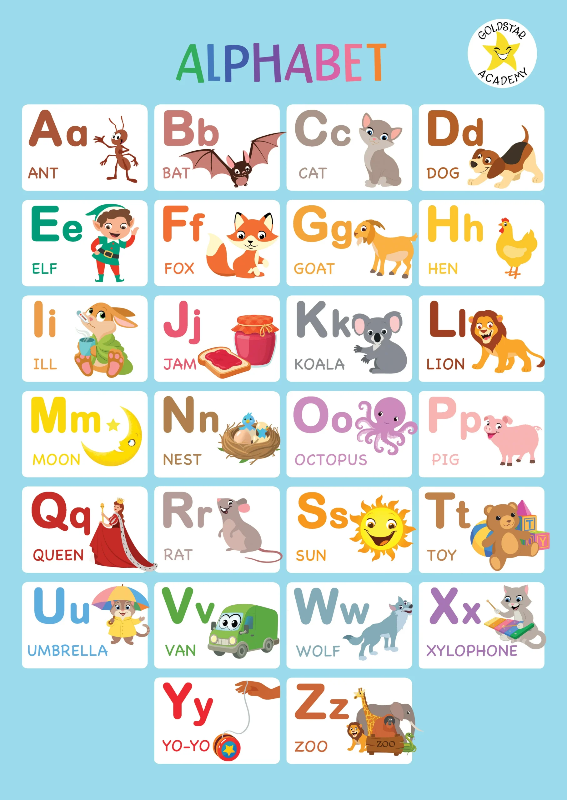 Free Printable Alphabet Posters: Boost Phonics Learning For Preschool! pertaining to Free Printable Alphabet Letters For Display