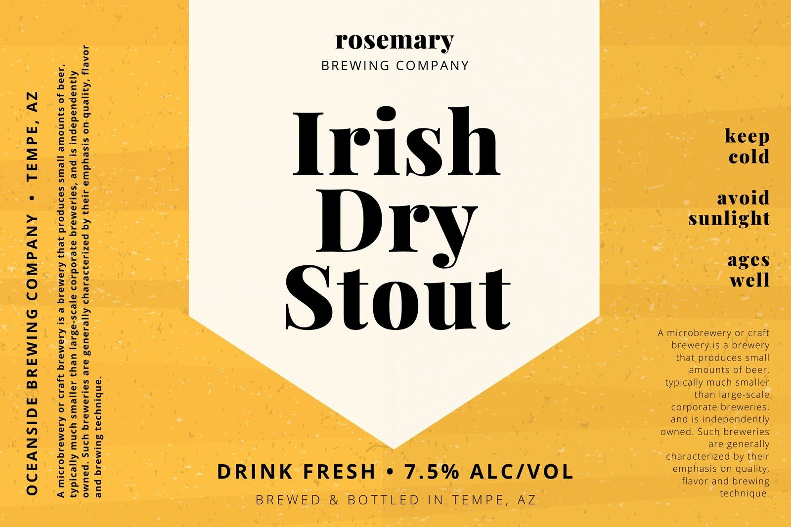 Free Printable And Customizable Beer Label Templates | Canva in Free Beer Printables