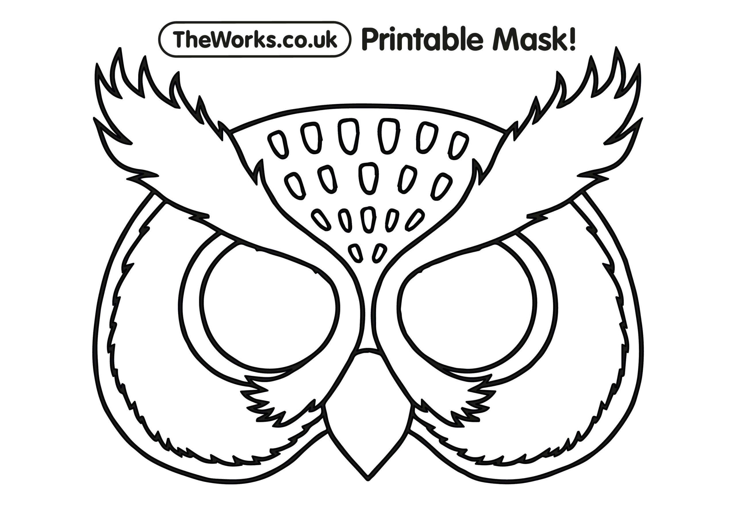Free Printable Animal Masks | The Works with regard to Animal Face Masks Printable Free