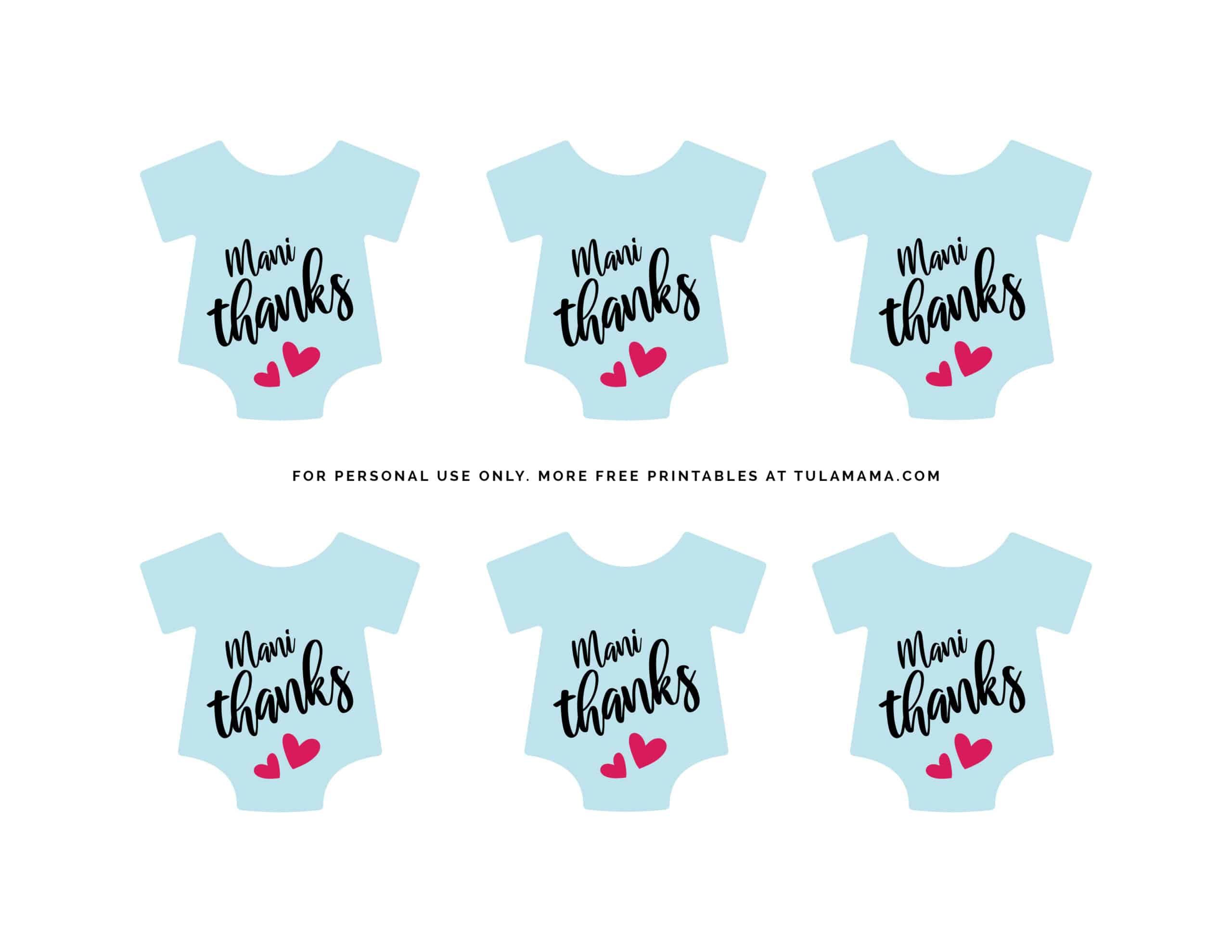 Free Printable Baby Onesie Template For Baby Shower Decorations intended for Free Printable Baby Onesie Template