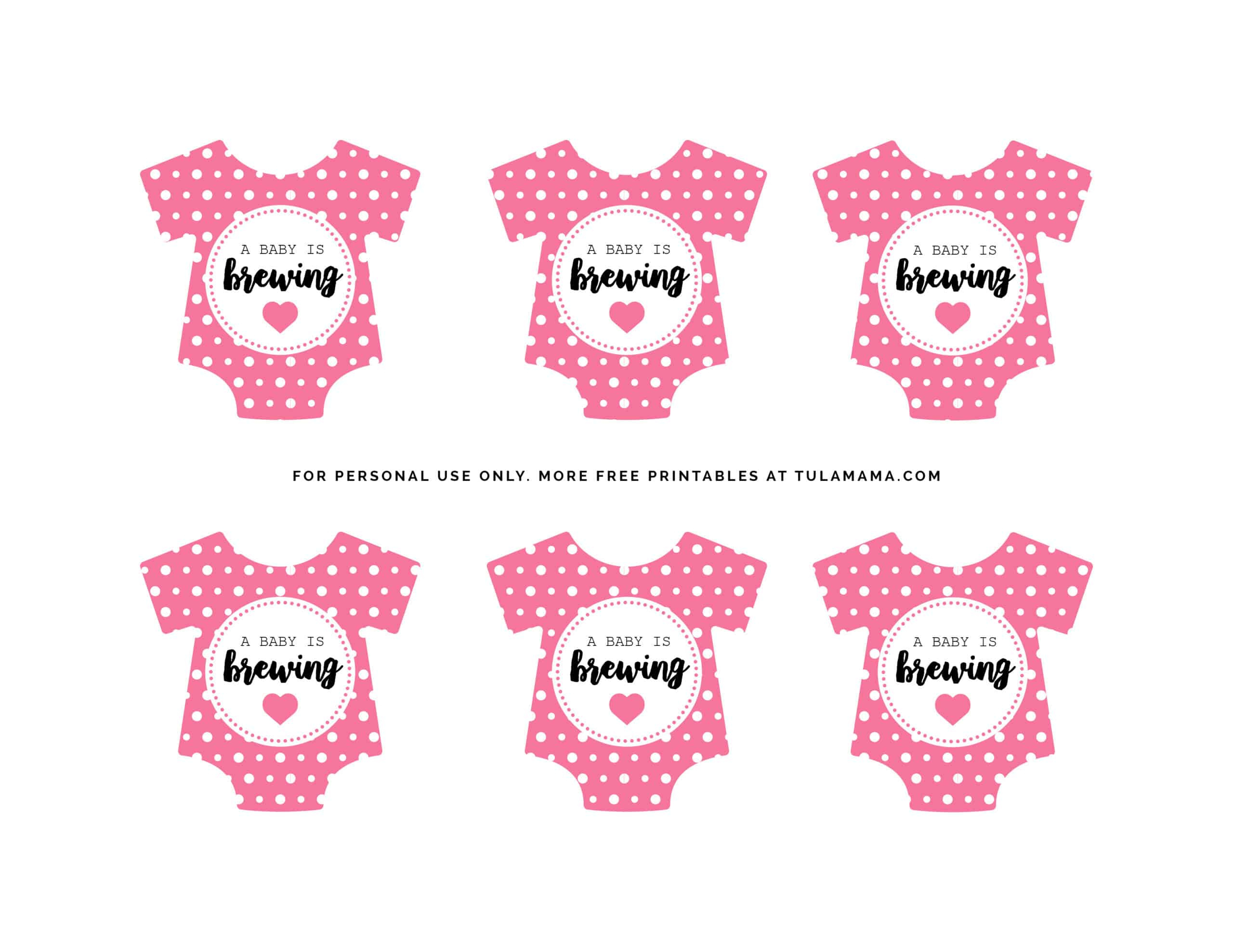 Free Printable Baby Onesie Template For Baby Shower Decorations within Free Printable Baby Shower Favor Tags Template