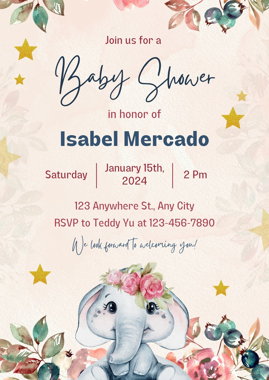 Free Printable Baby Shower Invitation Custom Printable Free for Free Printable Baby Shower Invitation Maker