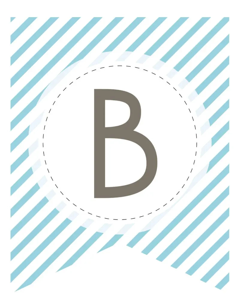 Free Printable Banner Letters in Free Printable Baby Shower Banner Letters