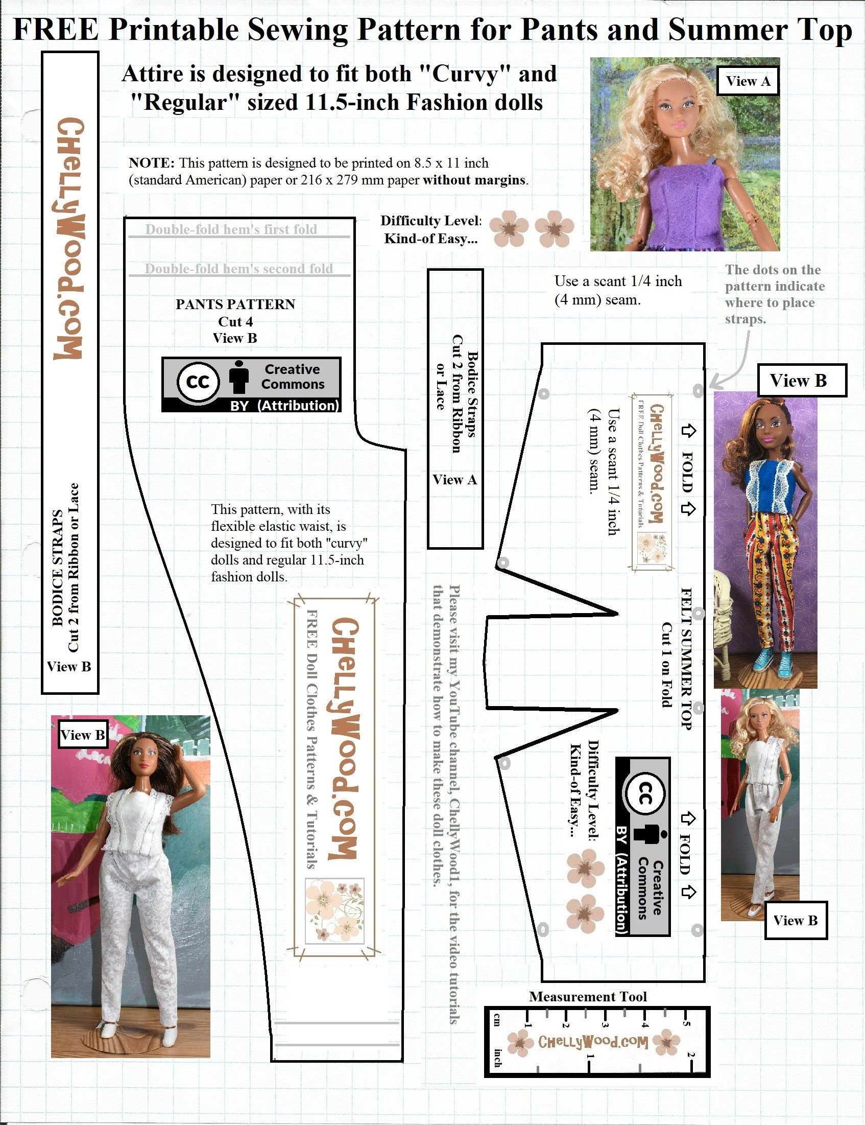 Free Printable Barbie Sewing Patterns regarding Free Printable Barbie Doll Sewing Patterns Template
