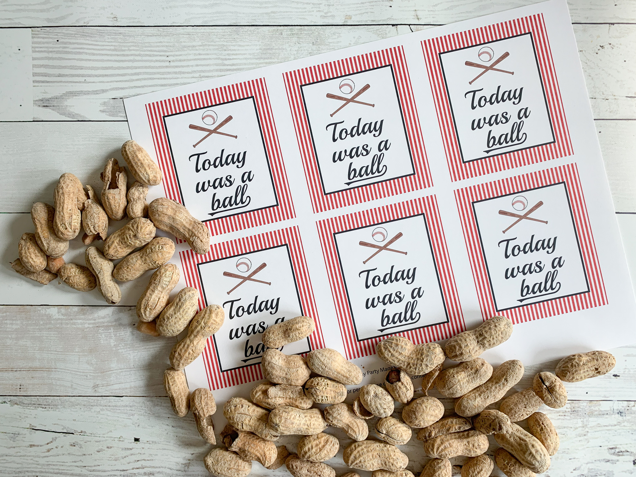 Free Printable Baseball Tags - Everyday Party Magazine inside Free Printable Baseball Favor Tags