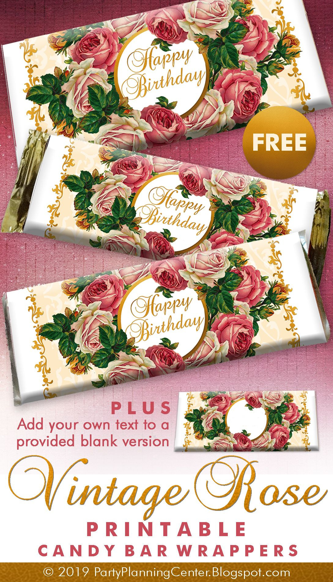 Free Printable Birthday Candy Wrappers within Free Printable Birthday Candy Bar Wrappers