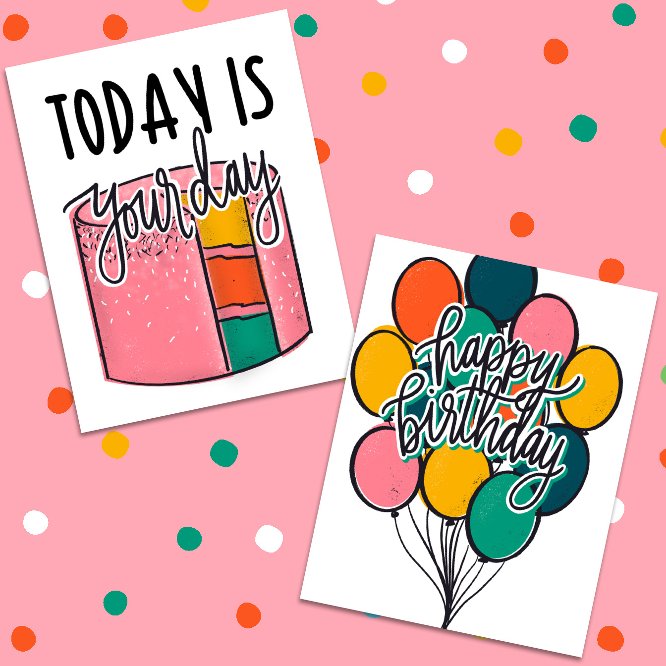 Free Printable Birthday Cards - Pineapple Paper Co. with Free Printable Birthday Cards For Adults