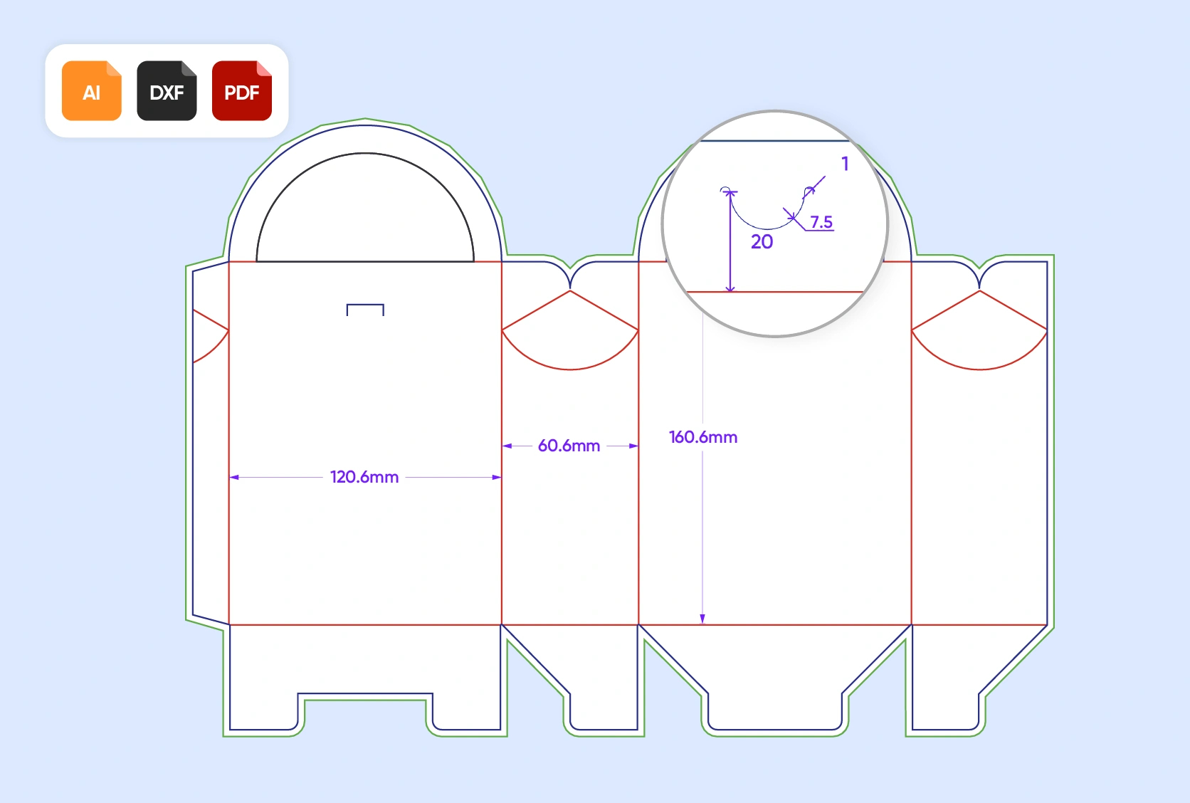 Free Printable Box Cut Out Patterns intended for Box Templates Free Printable