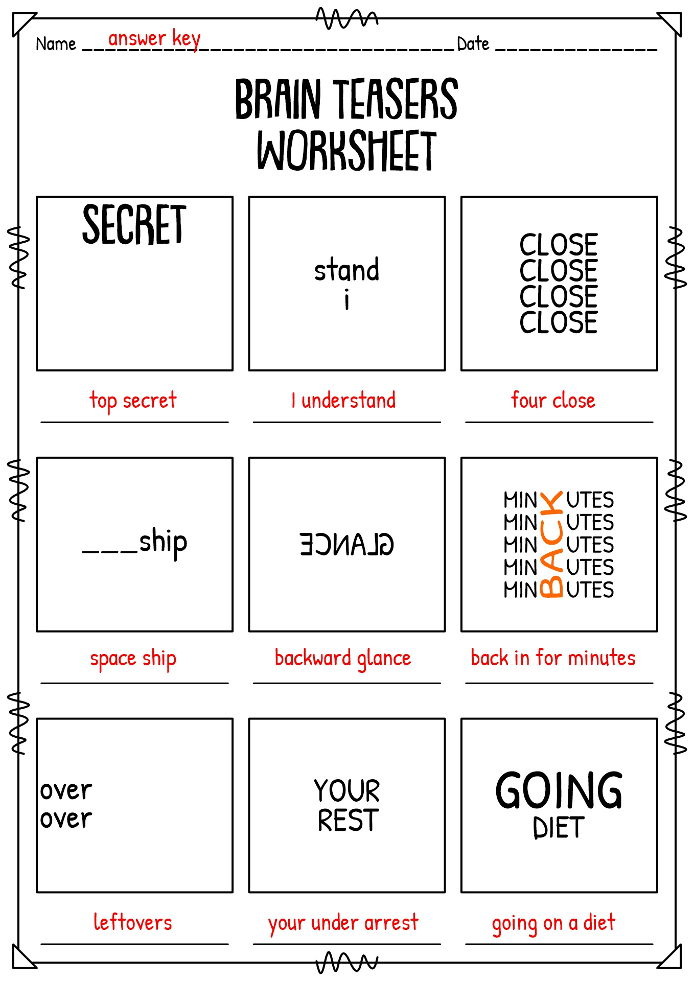 Free Printable Brain Teasers With Answers | Printablee | Printable in Free Printable Puzzles And Brain Teasers