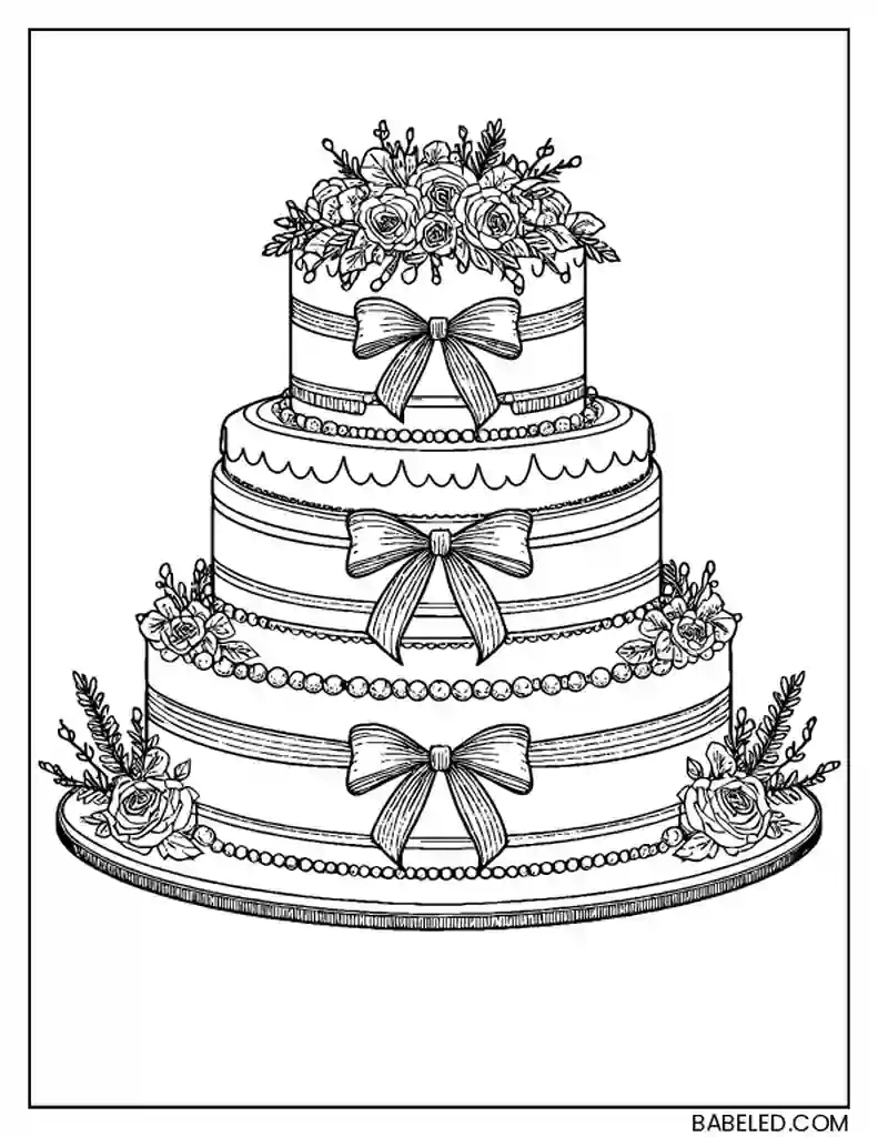 Free Printable Cake Images Free Printable Cake Coloring Pages throughout Free Printable Pictures Of Birthday Cakes