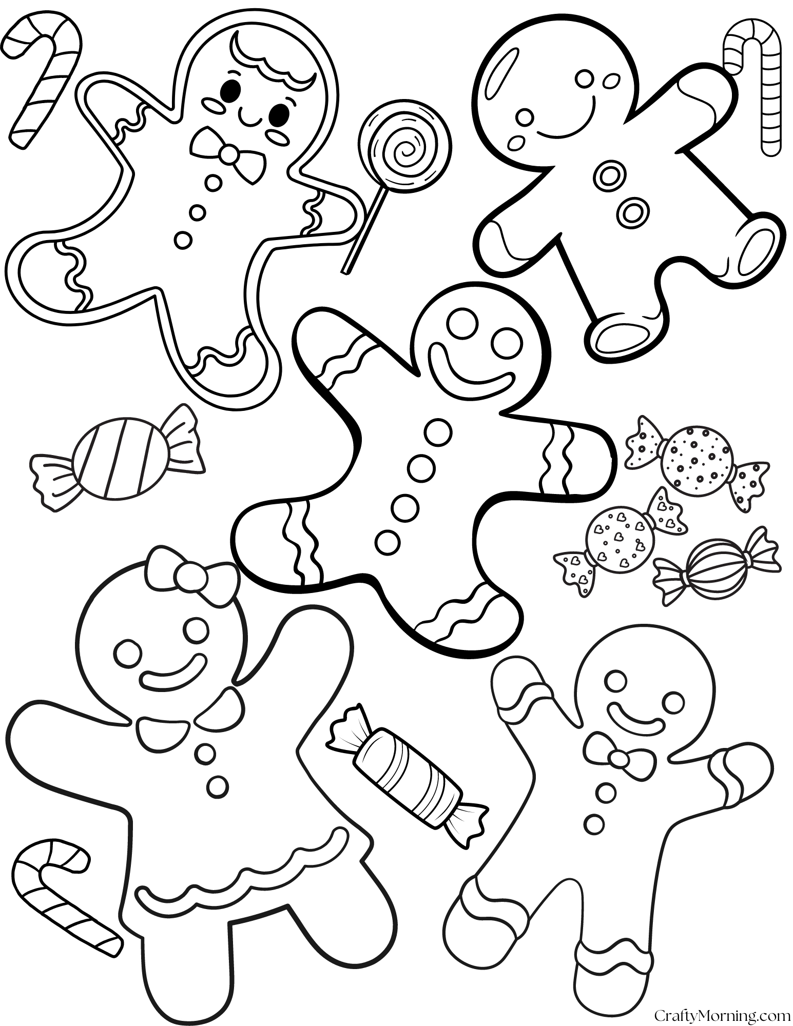 Free Printable Christmas Coloring Pages - Crafty Morning in Free Printable Christmas Coloring Pages