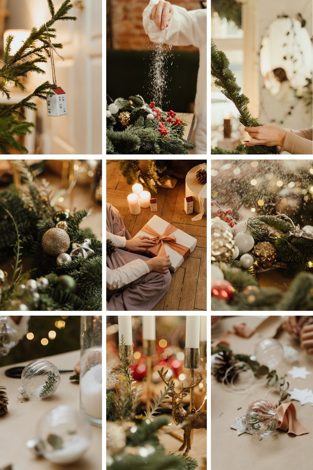 Free Printable Christmas Photo Collage Templates | Canva for Free Printable Christmas Photo Collage