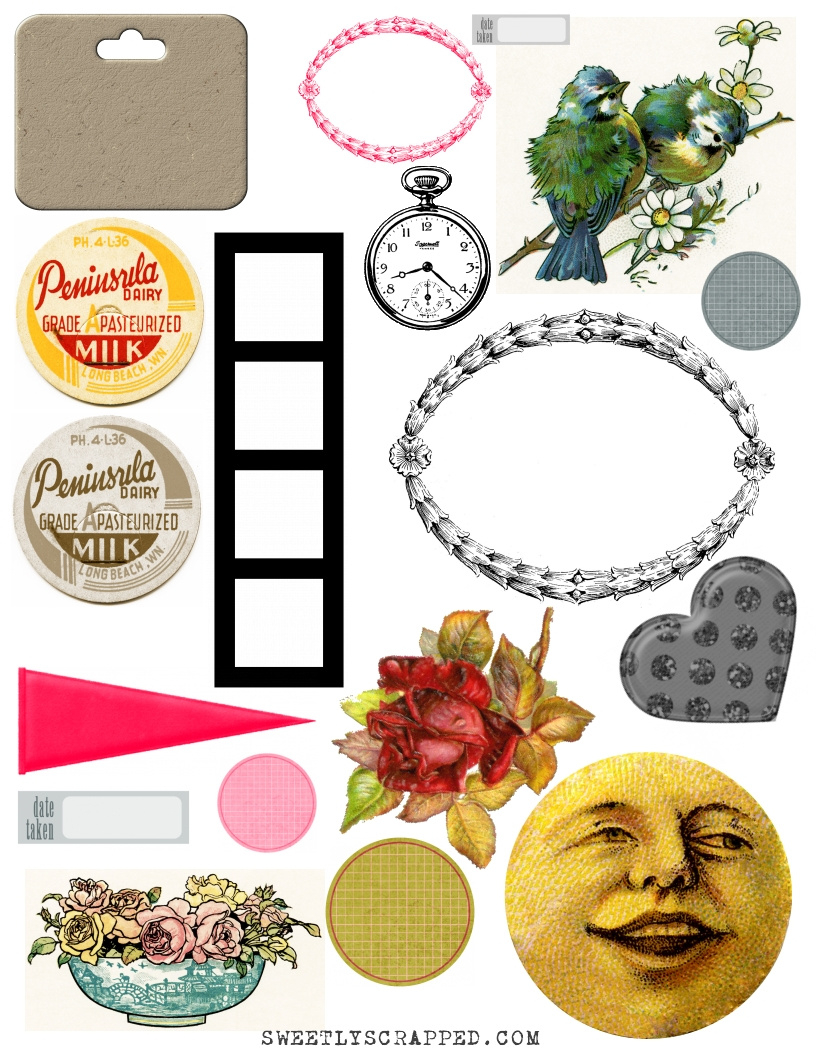 Free Printable Collage Sheets - Sweetly Scrapped &amp;#039;S Free regarding Free Printable Digital Collage Sheets