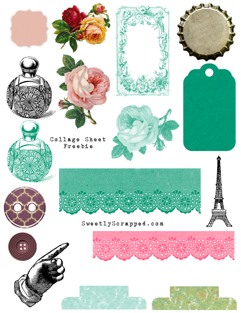 Free Printable Collage Sheets - Sweetly Scrapped &amp;#039;S Free within Free Printable Digital Collage Sheets