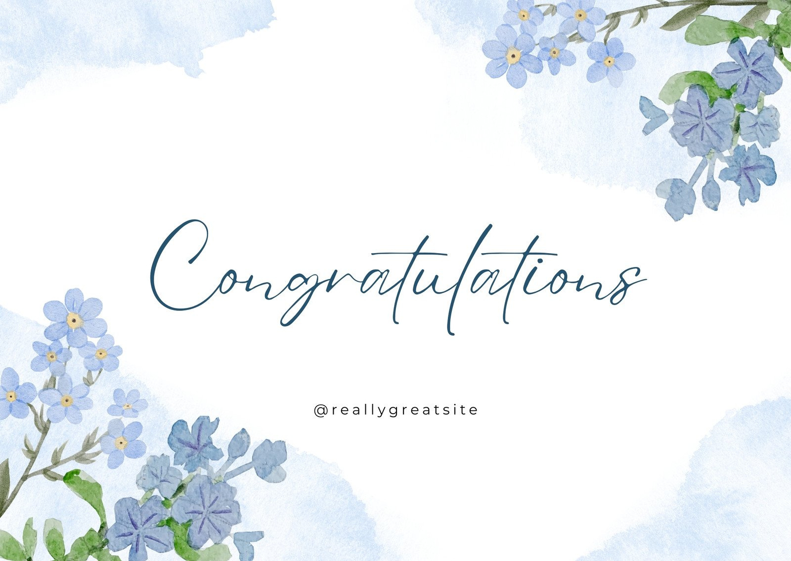 Free, Printable Custom Congratulation Card Templates | Canva throughout Free Printable Congratulations Cards