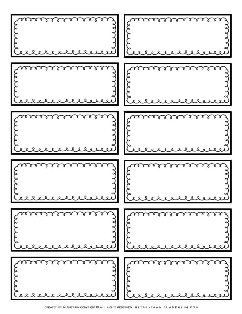 Free, Printable Custom Label Templates | Canva - Worksheets Library intended for Free Printable Label Templates
