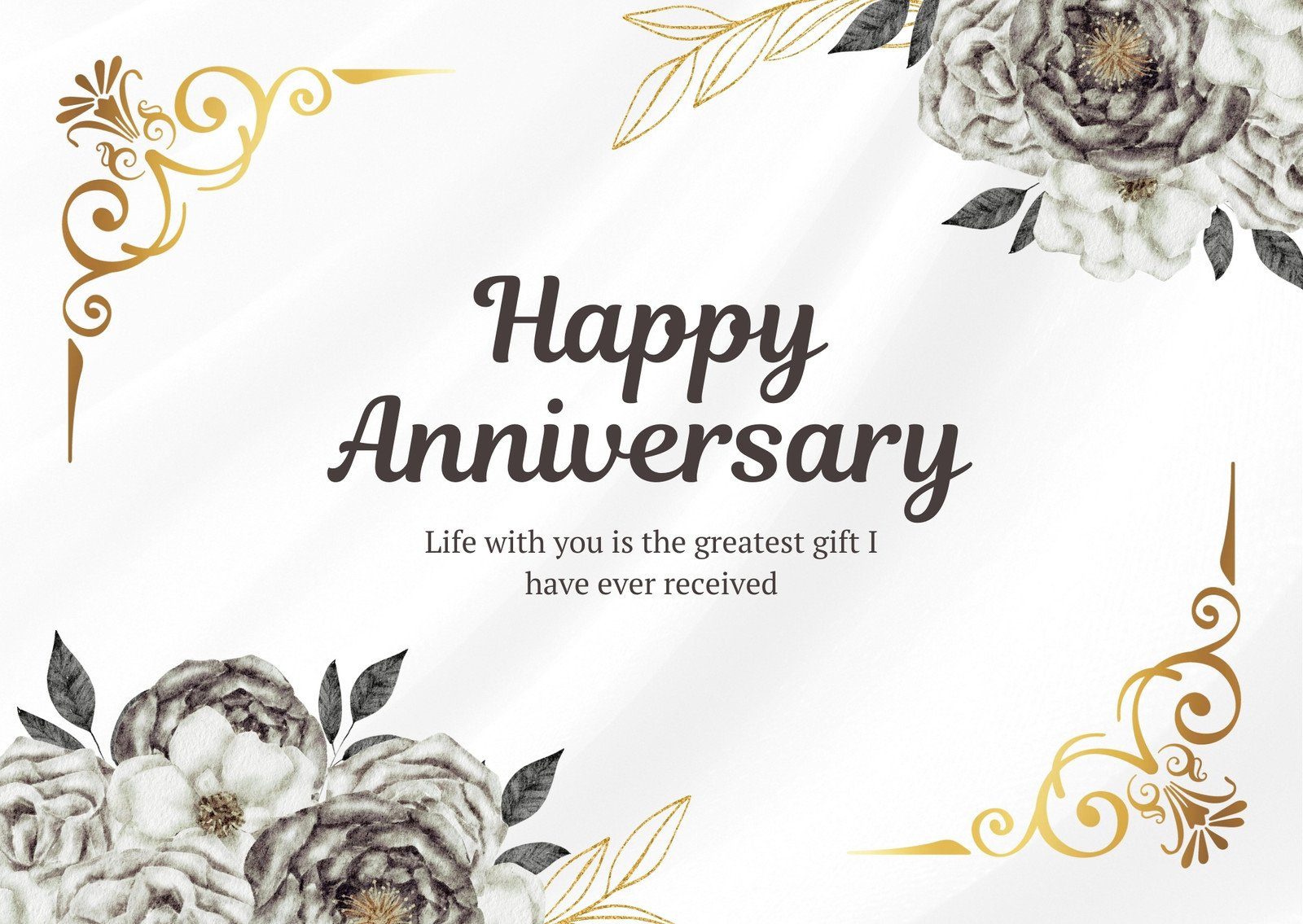 Free, Printable, Customizable Anniversary Card Templates | Canva pertaining to Printable Cards Free Anniversary