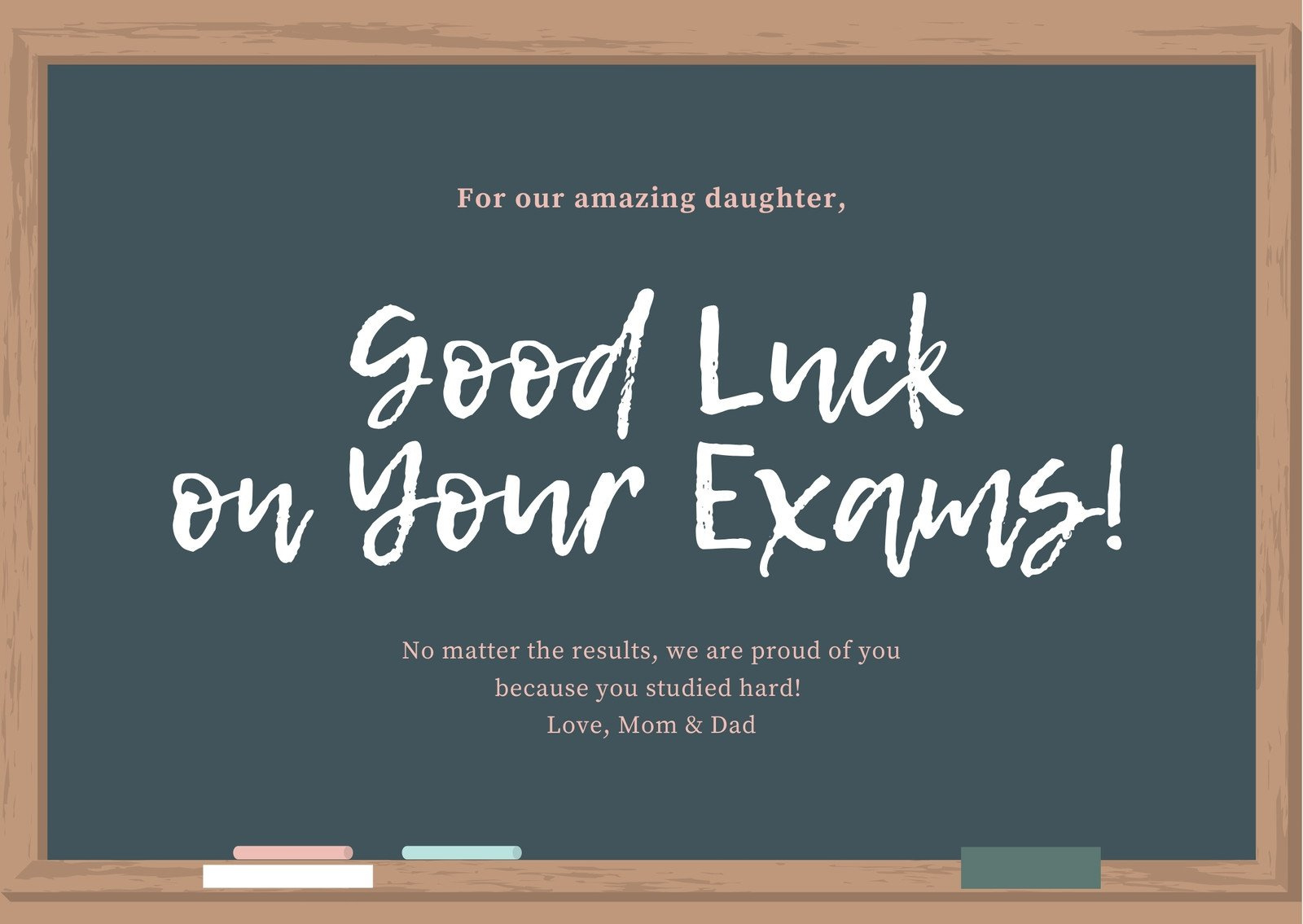 Free Printable, Customizable Good Luck Card Templates | Canva with regard to Free Printable Good Luck Cards
