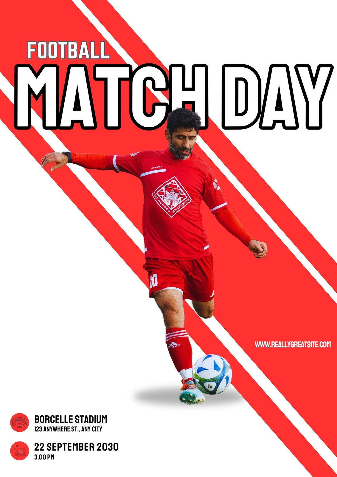 Free Printable, Customizable Sports Poster Templates | Canva in Free Printable Sports Posters