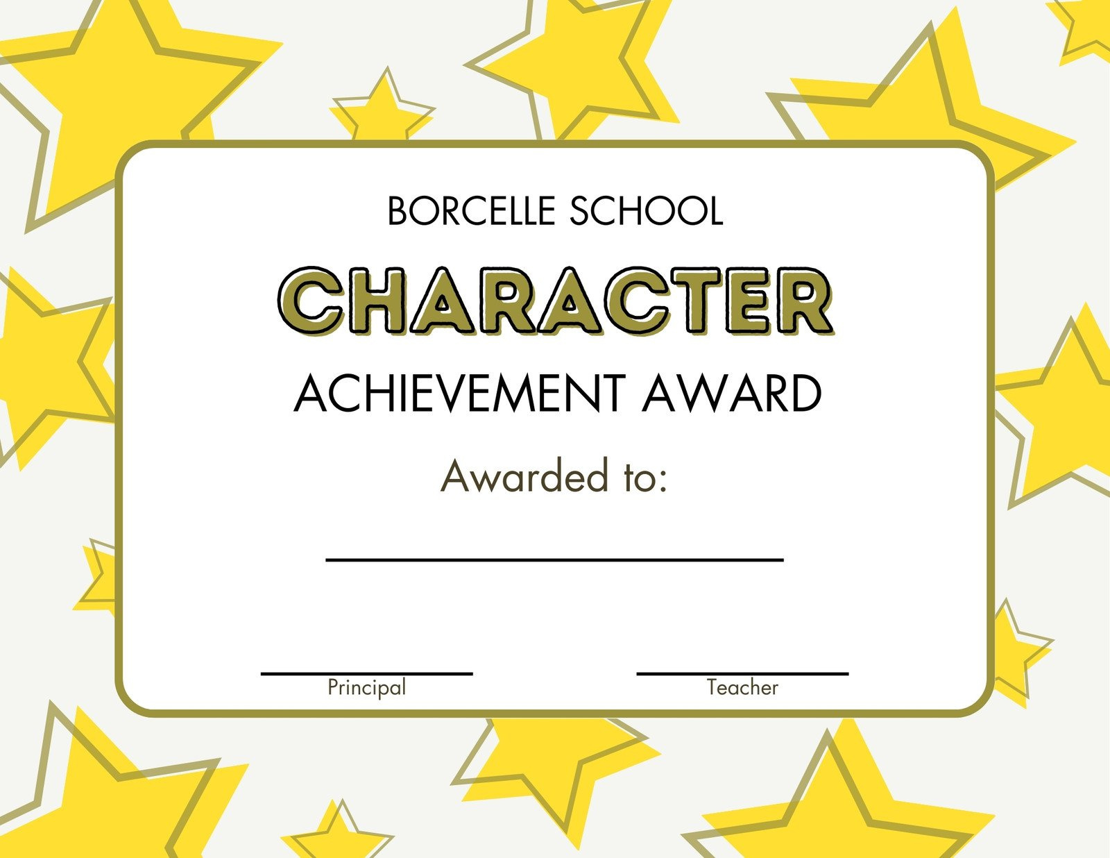 Free Printable, Customizable Student Certificate Templates | Canva for Free Printable Student Award Certificate Template