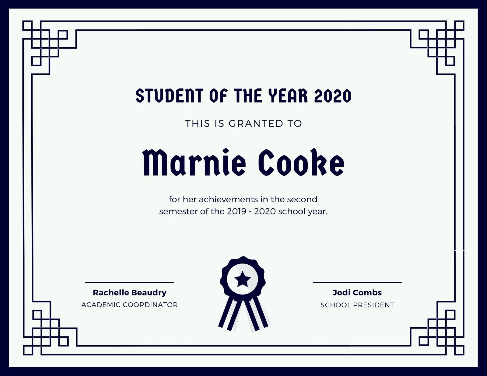 Free Printable, Customizable Student Certificate Templates | Canva with regard to Free Printable Certificates For Students