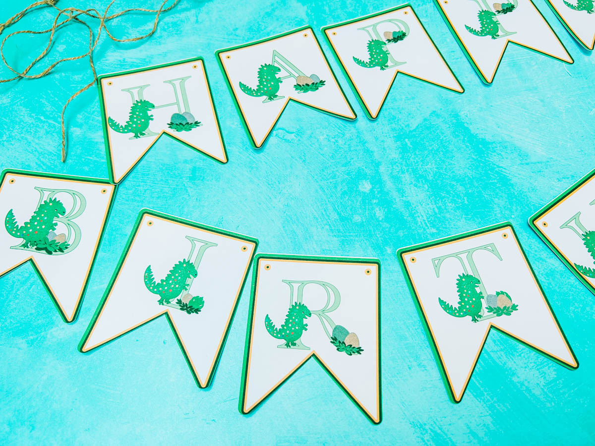 Free Printable Dinosaur Birthday Banner Numbers 0-9 with regard to Free Printable Dinosaur Birthday Banner