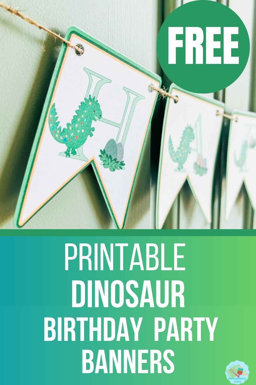 Free Printable Dinosaur Birthday Banner Numbers 0-9 with regard to Free Printable Dinosaur Birthday Banner