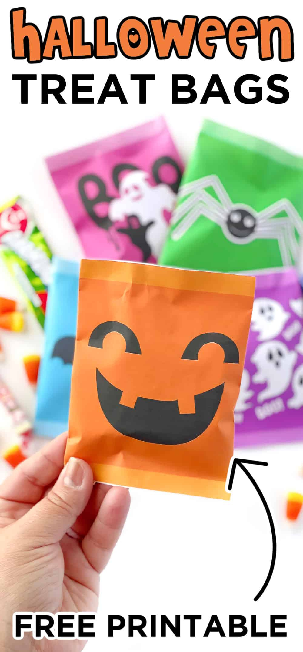 Free Printable Diy Halloween Treat Bags intended for Free Printable Trick Or Treat Bags